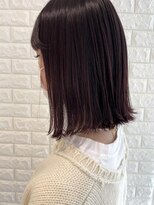 クイントネオリーブ 自由が丘正面口店(quint:neolive)&nbsp;切りっぱなしボブ × red brown