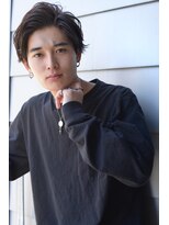 メーヴェ(Mowen)&nbsp;南堀江　mowen メンズ　ショート　アップバング　ミックスパーマ