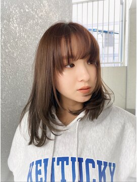 ローレンジウ(LOREN JU) 名駅/名古屋駅/学割U24/レイヤーカット/オージュア/ダブルカラー