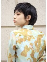 トライポッド(TRIPOD)&nbsp;黒髪ベビーバングショート 0303