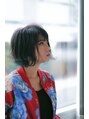 オーブ ヘアー フェアリー 鹿児島店(AUBE HAIR fairy) 外はねインナーカラー
