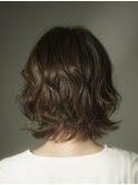 ゆるふわミディ/レイヤーボブ/30代40代【カペリベラ香里園店】