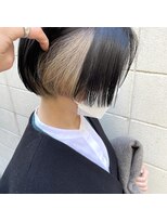 ジェコ(gecko)&nbsp;【gecko.武蔵小山】隠れるミルクティベージュのインナーカラー