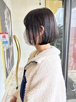 シャンプー ボーイ 宮崎柳丸店(SHAMPOO BOY) 切りっぱなしボブ/髪質改善ストレート【シャンプーボーイ宮崎】