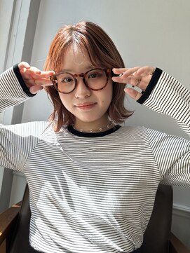 ネオリーブアイム 横浜西口店(Neolive aim) メガネにあうアップヘア ボブスタイル【横浜】k
