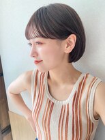 サンド 表参道(sand)&nbsp;前下がりショートボブ大人可愛い20代30代表参道