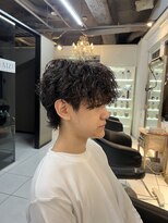 アイズ 海老名(AIZU)&nbsp;スパイラルパーマ　波巻きパーマ　メンズパーマ