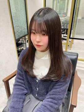 アンドリルム 梅田(&Lillme) 大阪美容室　髪質改善　ワンカールスタイリスト　KIYUNA