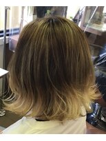 ジュイール 武蔵村山店(jouir) ハイライトグラデーションカラー