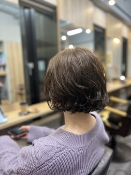 ノイ(noi.) 【noi.】ナチュラルパーマボブ