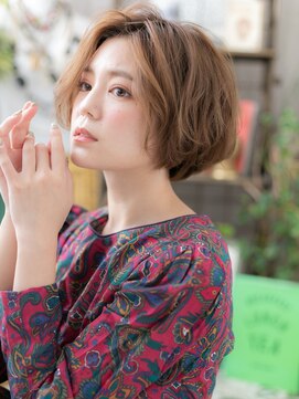 カバーヘアアンドスパ ブリス 浦和(COVER HAIR&SPA bliss) ★フレンチカジュアルゆるふわ小顔ショートボブ20代30代40代★10