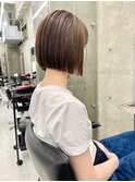 ミニボブ×透明感カラーR-34