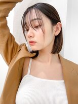 ロンド ブランシュ 錦糸町北口(Lond blanche) 前髪アンブレラカラーこなれミディイメチェンウェーブパーマ