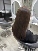 艶髪 透明感 まろやかカラー グレージュ