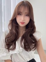 ソヨン 栄2号店(SOYON)&nbsp;大人ガーリー/似合わせカット/ヨシンモリ/黒髪/ココアベージュ