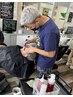 メンズカット&カラー&頭皮オイル保護[那覇市/上間/メンズ]
