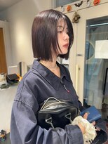 テトラ バイ ネオリーブ 横浜西口店(tetra by neolive)&nbsp;秋カラー　ピンクブラウン