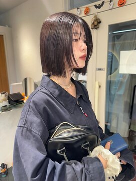 テトラ バイ ネオリーブ 横浜西口店(tetra by neolive) 秋カラー ピンクブラウン