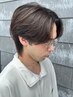 【メンズ】カット+フルカラー+パーマ￥22220(/伊勢崎/眉毛/ニュアンスパーマ)