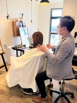 スリーハーツ(3-HEART'S)の写真/《完全予約制×個室/半個室完備》アンティークなレンガを使った居心地の良い空間が◎お子様同伴もOK!!