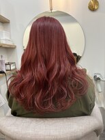 シアアルン 新小岩店(SHEER alun)&nbsp;レッドピンクカラー/ダブルカラー/SHEERalun新小岩店