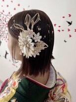 パーティー PAR-TY 芦屋店 【ヘアアレンジ】ミディアムストレートアレンジ