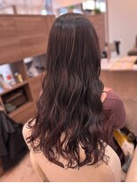 ヘアアトリエ ナイン(hair atelier nine)&nbsp;メルティーカラー/似合わせカット/ウェーブミディアム/福島市