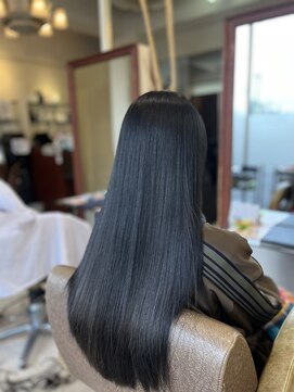 美容室ステラ 坂戸駅前店 ブルーブラック