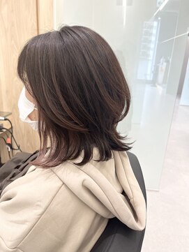 クシュ 本川越店(kusyu...) イメチェンホワイトブロンド外ハネボブ美髪ワイドバング韓国黒髪