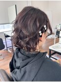ショートボブアレンジ
