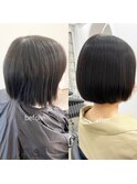 ハムレッツオリジナル乾かしただけできまる髪質改善ストレート