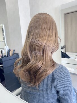 キング(K!ng) 縮毛矯正髪質改善ハイライトレイヤーカット楠葉美容室エクステ