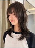 ハッシュカット#レイヤーカット#韓国レイヤー韓国ヘア/岸本 理希