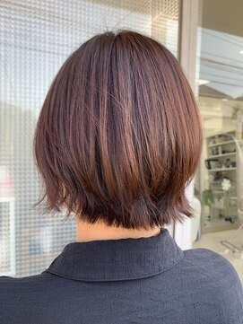 ヘアールーム ミルゥ(hair room MILOU) 外ハネミニボブ