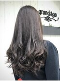 グレージュロング