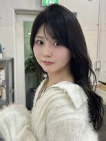 ファルベ(Farbe)&nbsp;くびれ アプリコットオレンジ 夏のヘアアレンジハイライトカラー