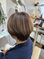 美容室ゆみ&nbsp;白髪ぼかしハイライト