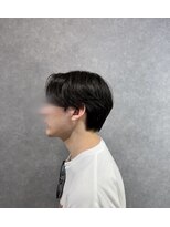 クリーブ 池袋(creeb)&nbsp;韓国風センターパート/ニュアンスパーマ/メンズスタイル