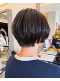 小顔・マッシュショート