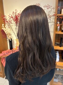 アッド バイ ケーツー(add by K-two) ロングウェーブ/ダークブラウン