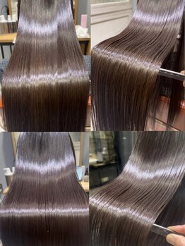 シオ 流山おおたかの森(Sio)の写真/【縮毛矯正×髪質改善Dr.HEAT】クセ/広がり/ごわつき、ダメージ毛/エイジング毛に優しく自然な仕上がりへ☆