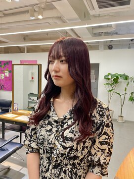 サニーズ(SUNNY'S by CONKS) 柏/ブリーチ無し/カラー/赤/レッドカラー/レッドブラウン