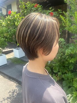 美容室 ルチア ハワイ(Luccica HAWAII) ハイライト×ショート