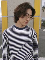 リオールバイニアウ(RE:ALL by Niau)&nbsp;メンズボブメンズミディアムスパイラルパーマニュアンスパーマ