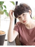 ワンサイドショート/ボブ/ブランジュ/ダブルバンク 表参道/青山