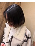 【王道スタイル】顎ラインボブ