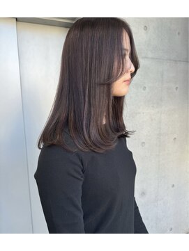 アルテ(ARTE) 【ARTE表参道/青山】モテ髪ミディアム×透明感カラー