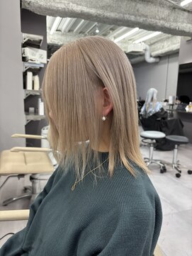 ロテ 名古屋 名駅店(Lote.) ミディアムヘア/デザインカラー/フェイスフレーミング/名古屋