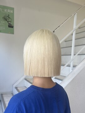 タイドヘア 茨木店(TIDE HAIR) 抜きっぱなしカラー