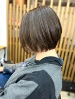 リプルバイメグ(Ripple by mEg)&nbsp;30代・40代　ココアブラウン　ショートボブ